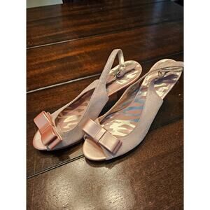 Ann Klein Peep Toe Heels sz 10M